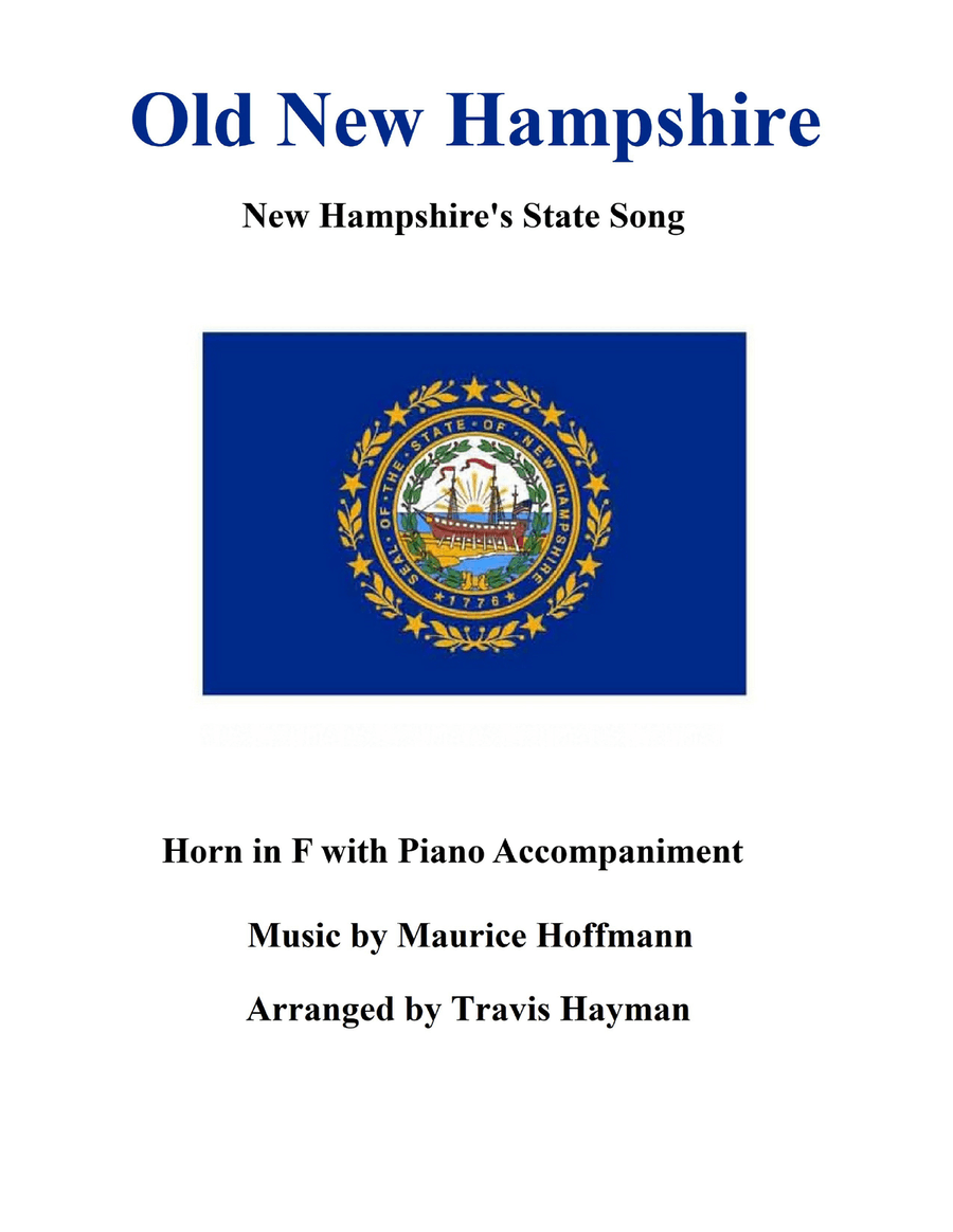 Old New Hampshire - for Horn in F with Piano Accompaniment Piano scores gallery preview page 1