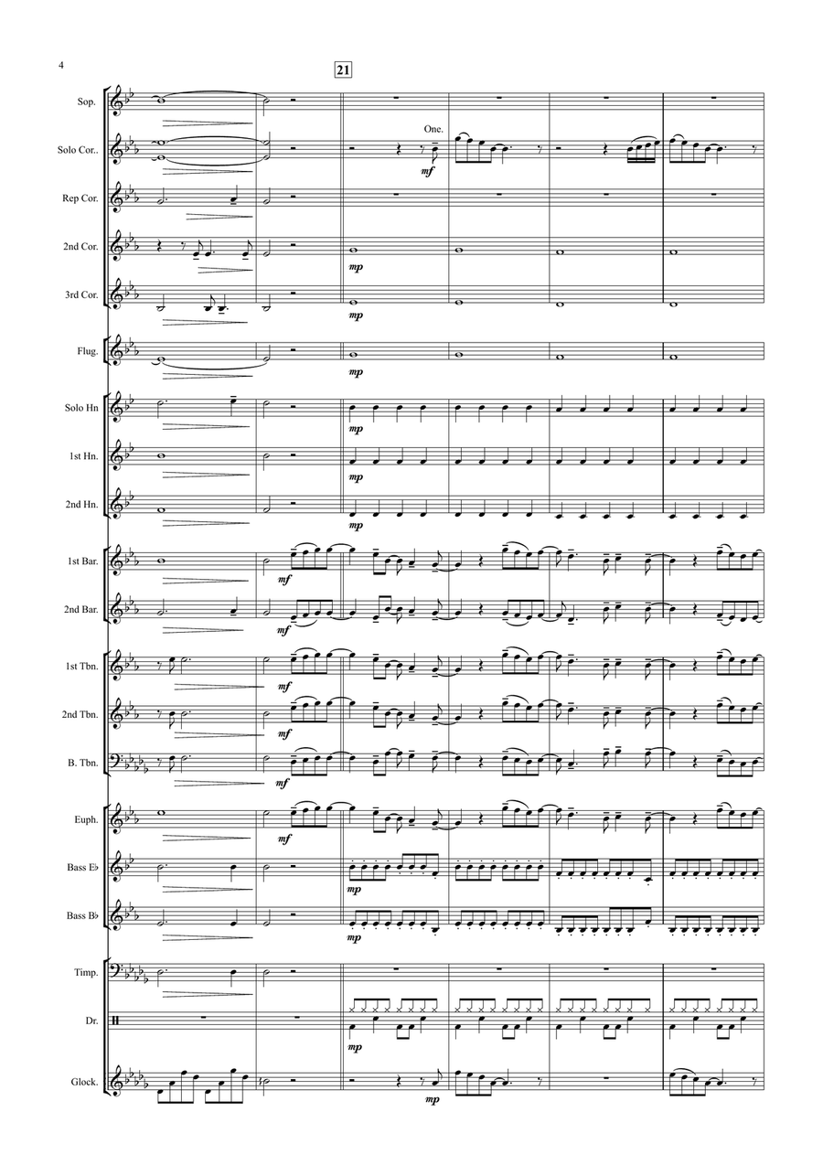 The Story Brass Band scores gallery preview page 4