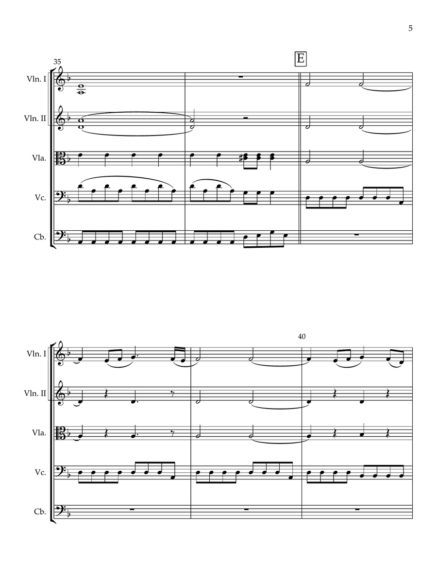 California Dreamin' California Dreamin' String Orchestra scores gallery preview page 5