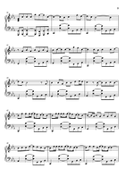 To The Moon & Back Piano Solo scores gallery preview page 3