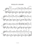 Polka in A Major | Ballet Class Music
