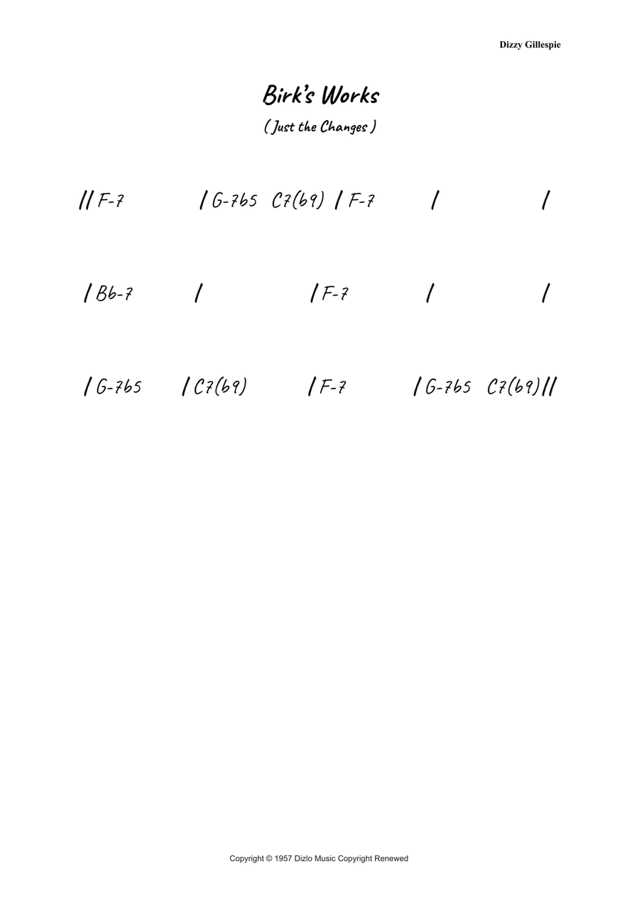 Birk's Works Birk's Works Piano scores gallery preview page 1