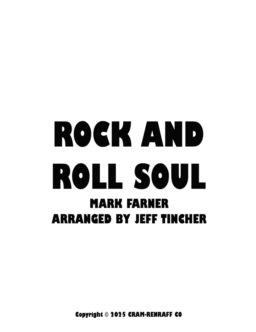 Rock & Roll Soul Rock & Roll Soul Piano, Vocal scores gallery preview page 1