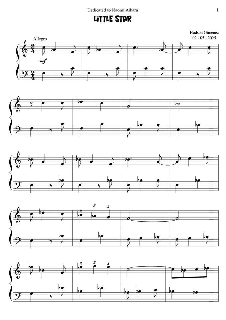 Children's Album - Shining Star - Book 6 Easy Piano scores gallery preview page 2