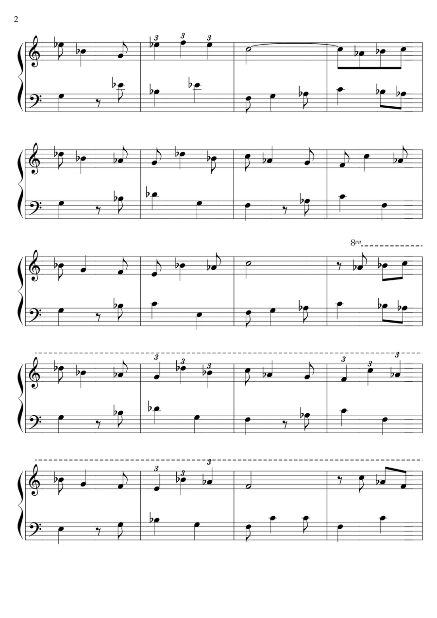 Children's Album - Shining Star - Book 6 Easy Piano scores gallery preview page 3
