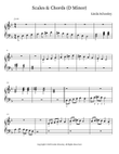 Scales & Chords (D Minor)