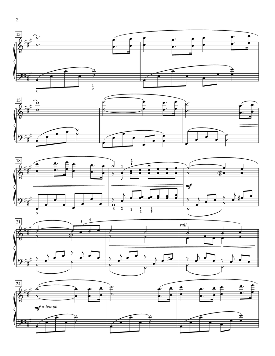 Life Is Beautiful (La Vita E Bella) Piano Solo scores gallery preview page 2