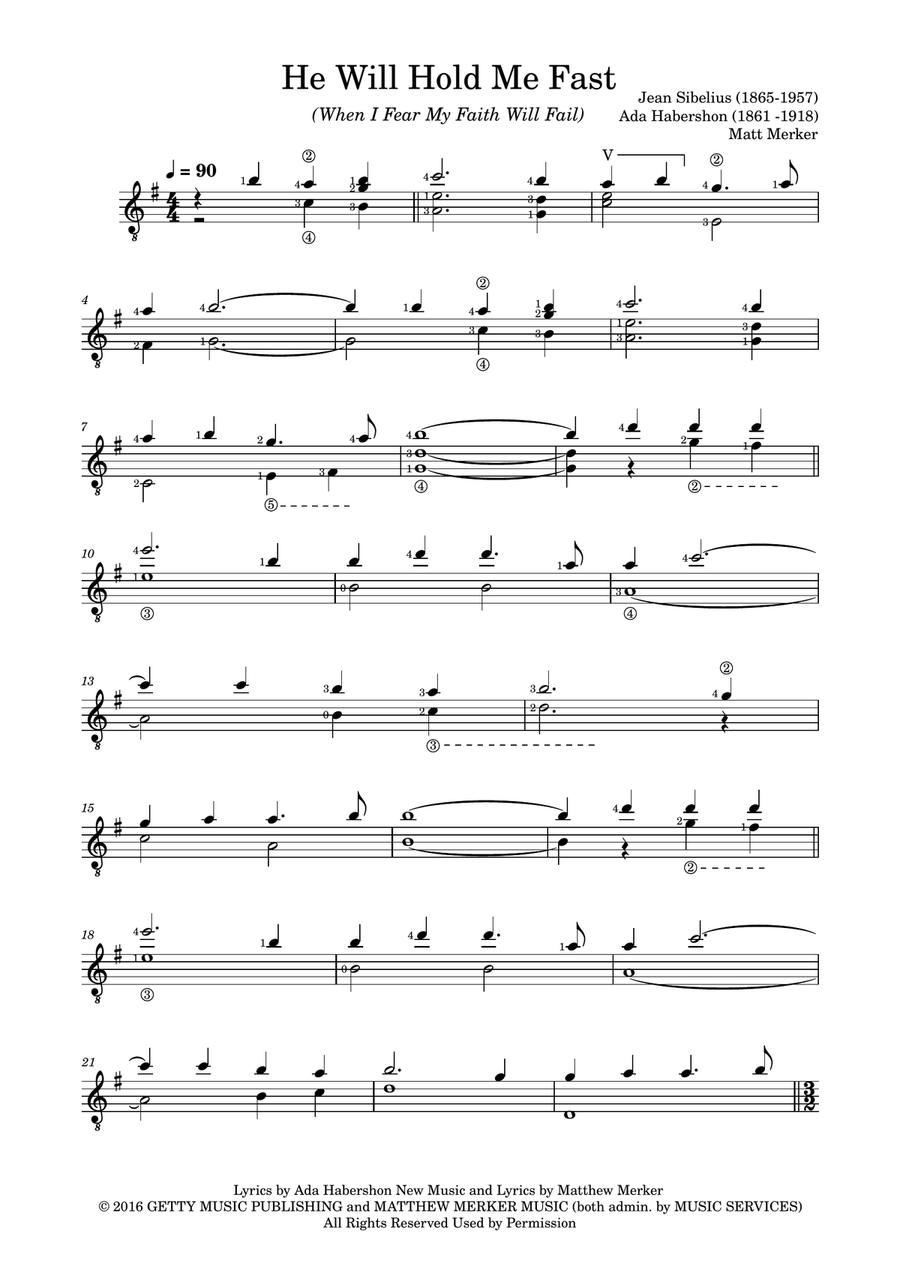 He Will Hold Me Fast He Will Hold Me Fast Acoustic Guitar scores gallery preview page 1