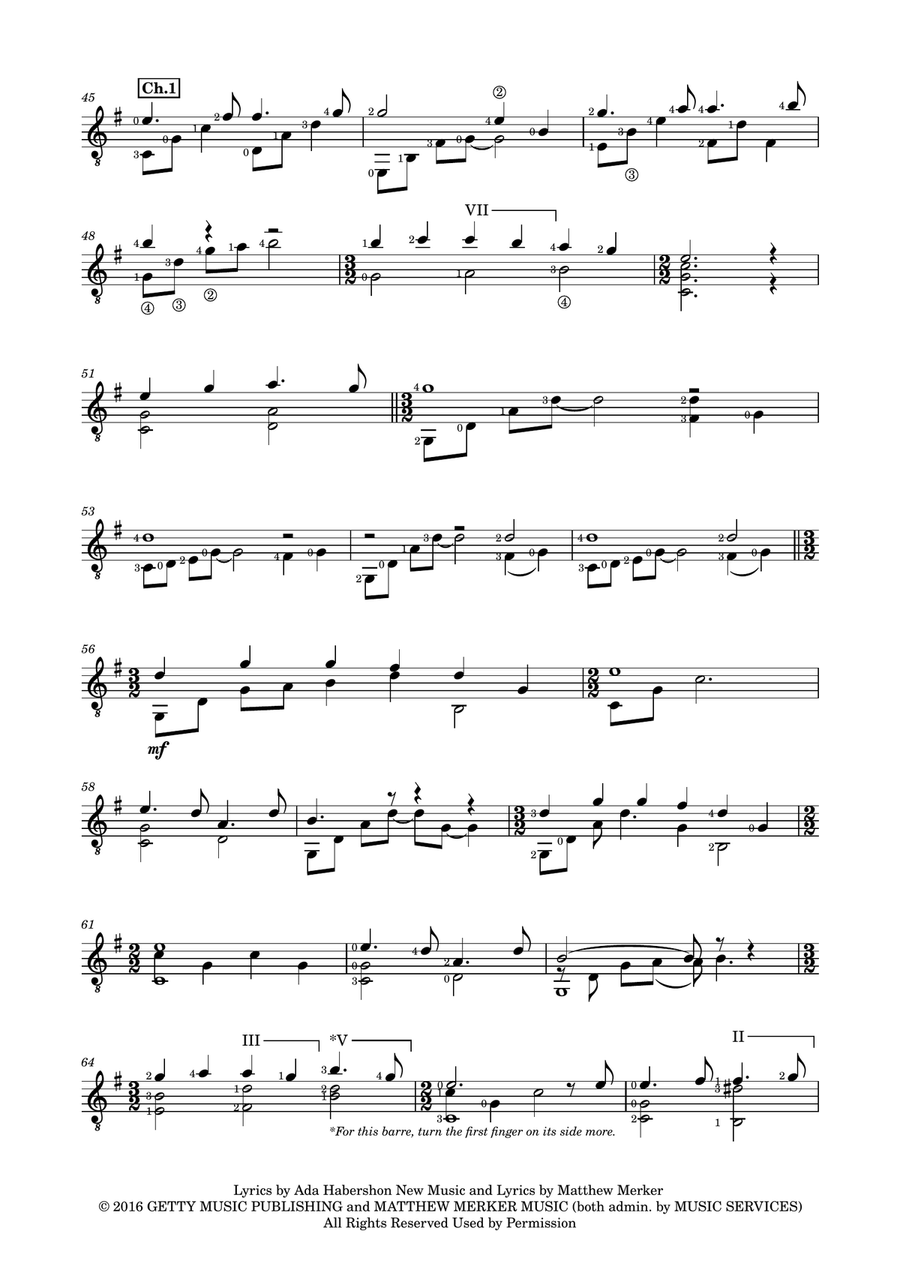 He Will Hold Me Fast He Will Hold Me Fast Acoustic Guitar scores gallery preview page 3