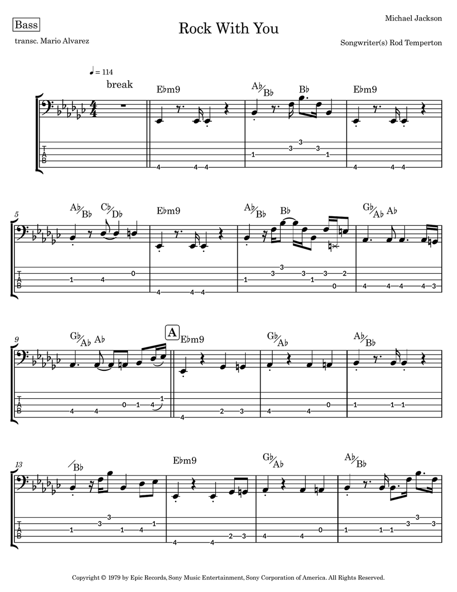 Rock With You Rock With You Acoustic Guitar scores gallery preview page 1