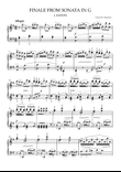 Finale From Sonata in G No. 52 in G Hob.XVI:39