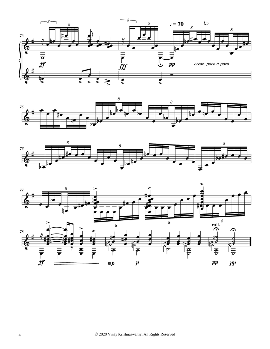 Suite Nocturne Suite Nocturne Acoustic Guitar scores gallery preview page 5
