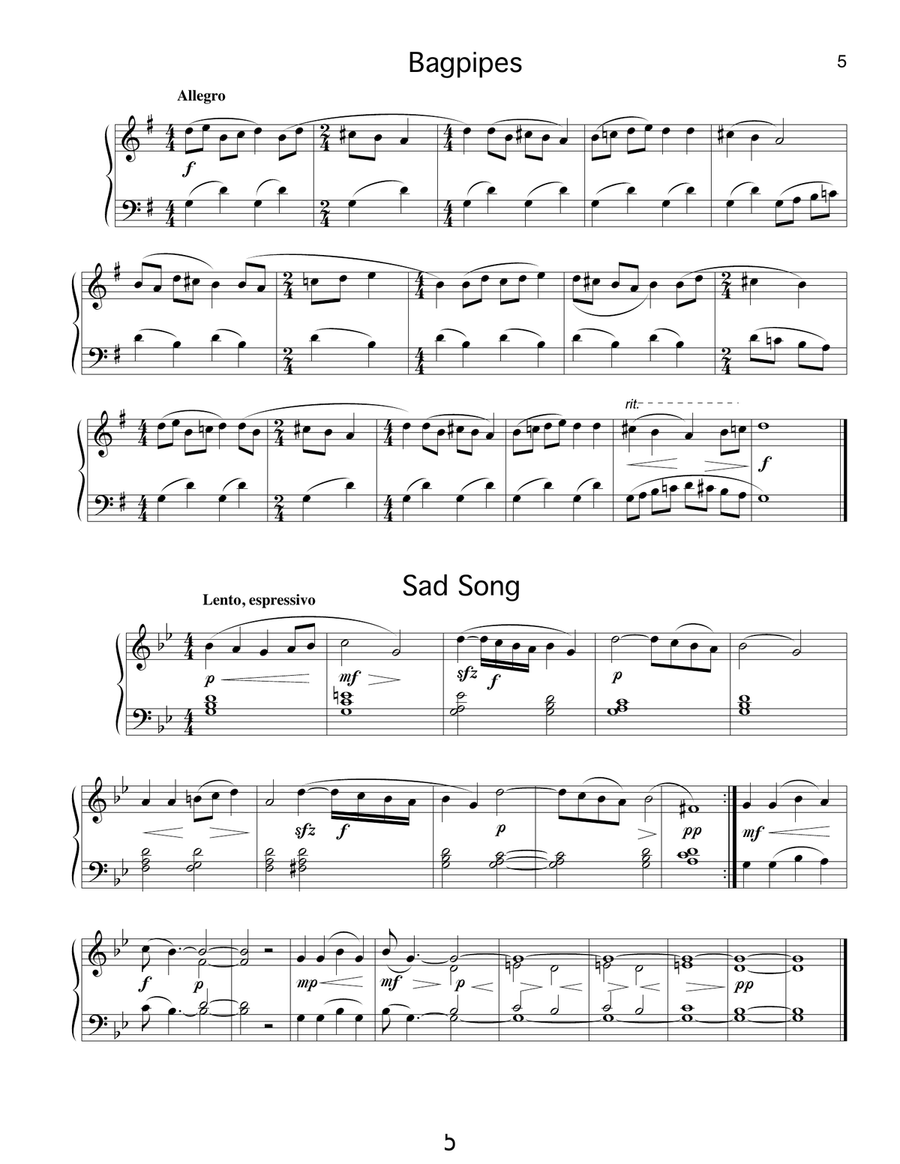 The Collected Music for Solo Piano (1968-2020) Chamber Music scores gallery preview page 6