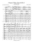 Chopin's Valse, Opus 64 No 3