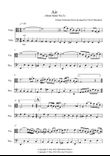 Air on a G String for Viola and Tuba Duet