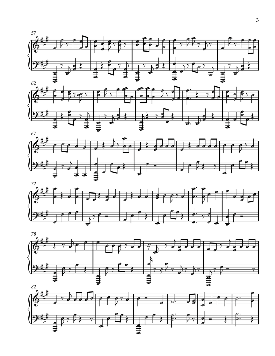 What An Awesome God What An Awesome God Easy Piano scores gallery preview page 3