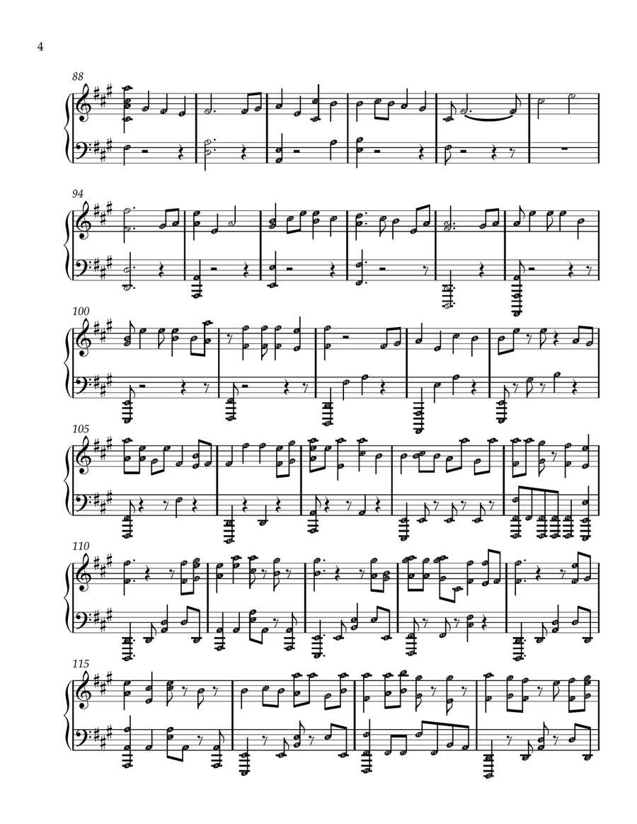 What An Awesome God What An Awesome God Easy Piano scores gallery preview page 4
