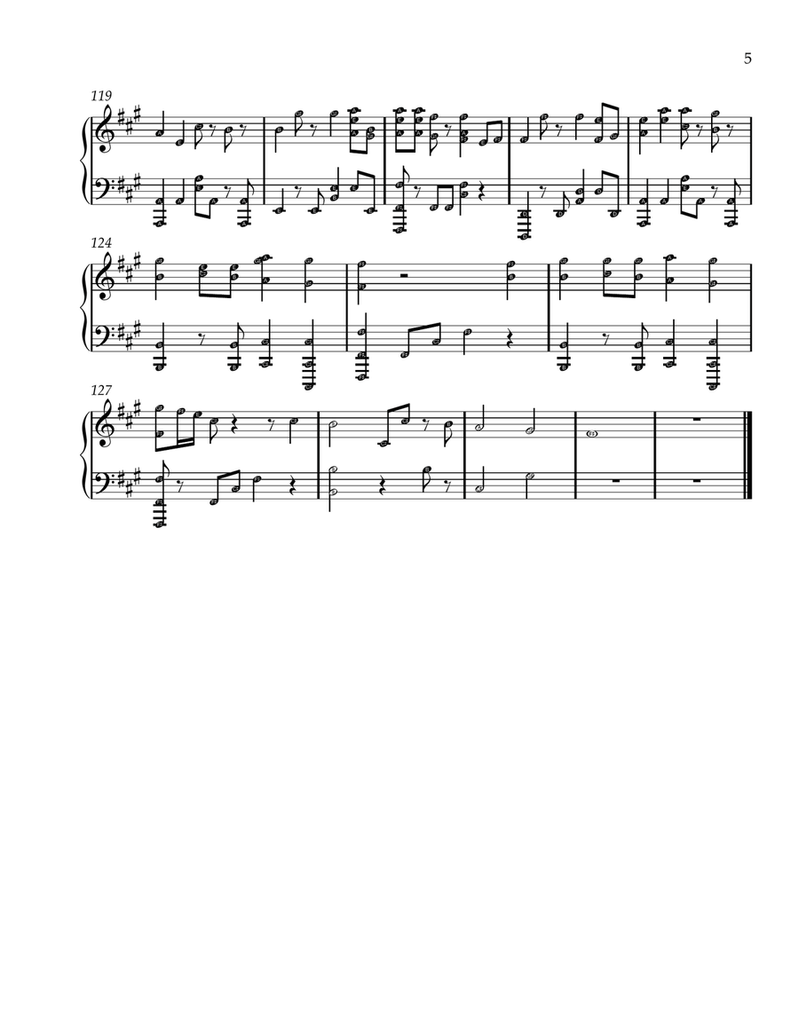 What An Awesome God What An Awesome God Easy Piano scores gallery preview page 5