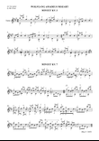 Mozart Minuet KV 2 and KV 7