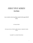 First Five Series (for piano)