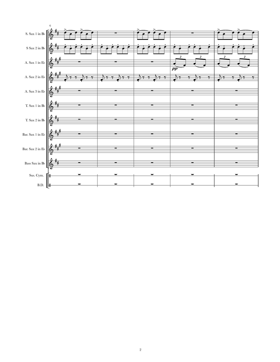 Alice's Theme Alice's Theme Woodwind Ensemble scores gallery preview page 2