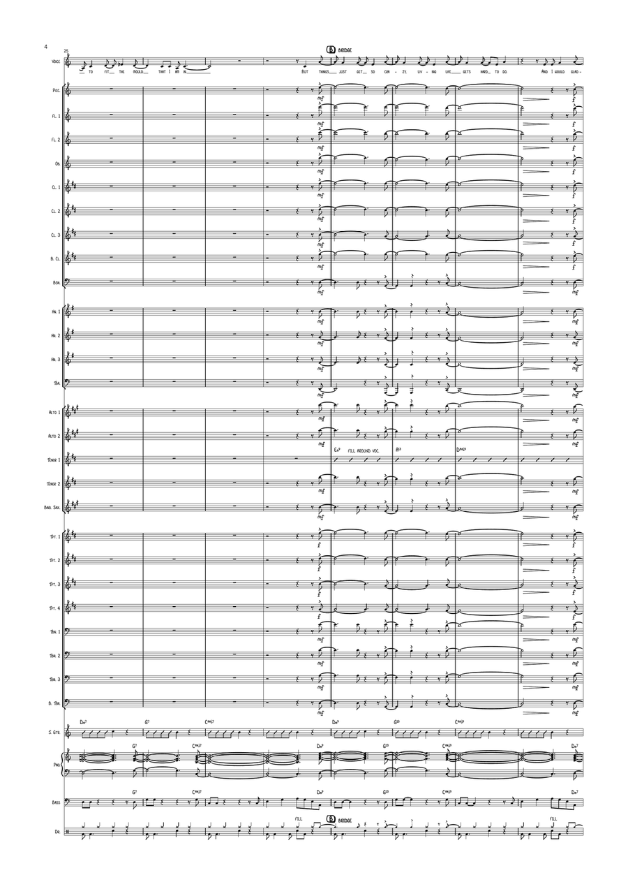 Sunday Morning Sunday Morning Concert Band scores gallery preview page 4