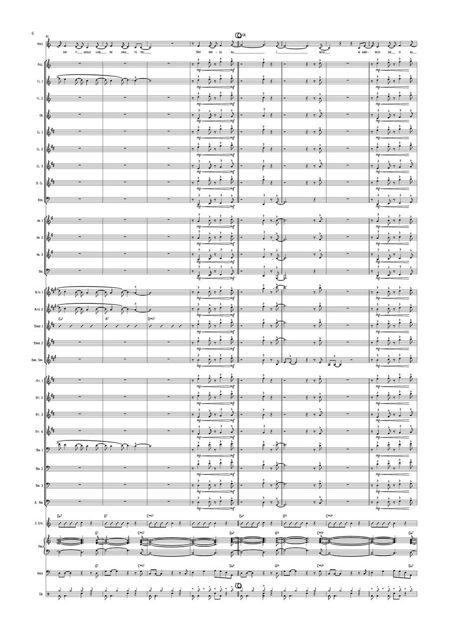 Sunday Morning Sunday Morning Concert Band scores gallery preview page 6