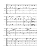 The Flik Machine Saxophone Quartet scores gallery preview page 6