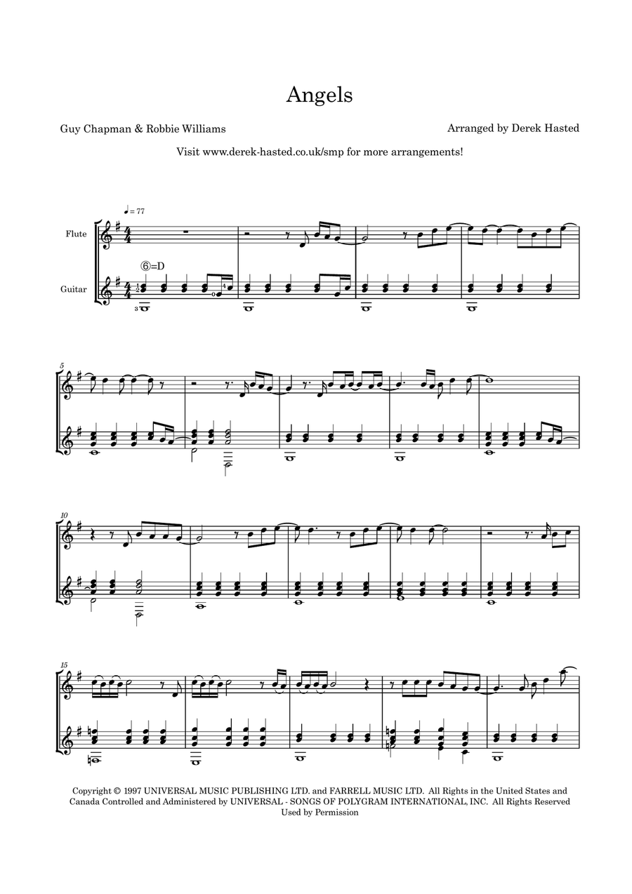 Angels Flute scores gallery preview page 6