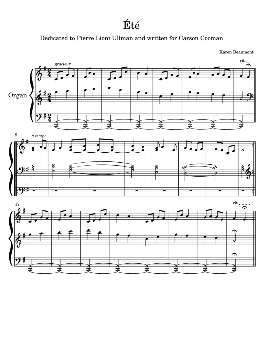 A Quadrille for Organ (easy pedal) Organ Solo scores gallery preview page 5