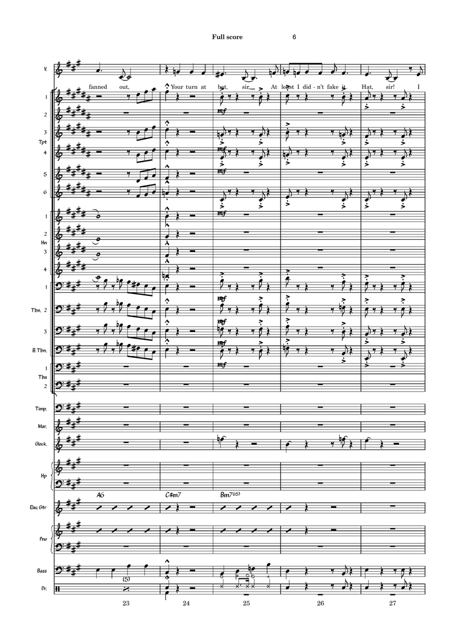 Don't Rain On My Parade Don't Rain On My Parade Jazz Ensemble scores gallery preview page 6