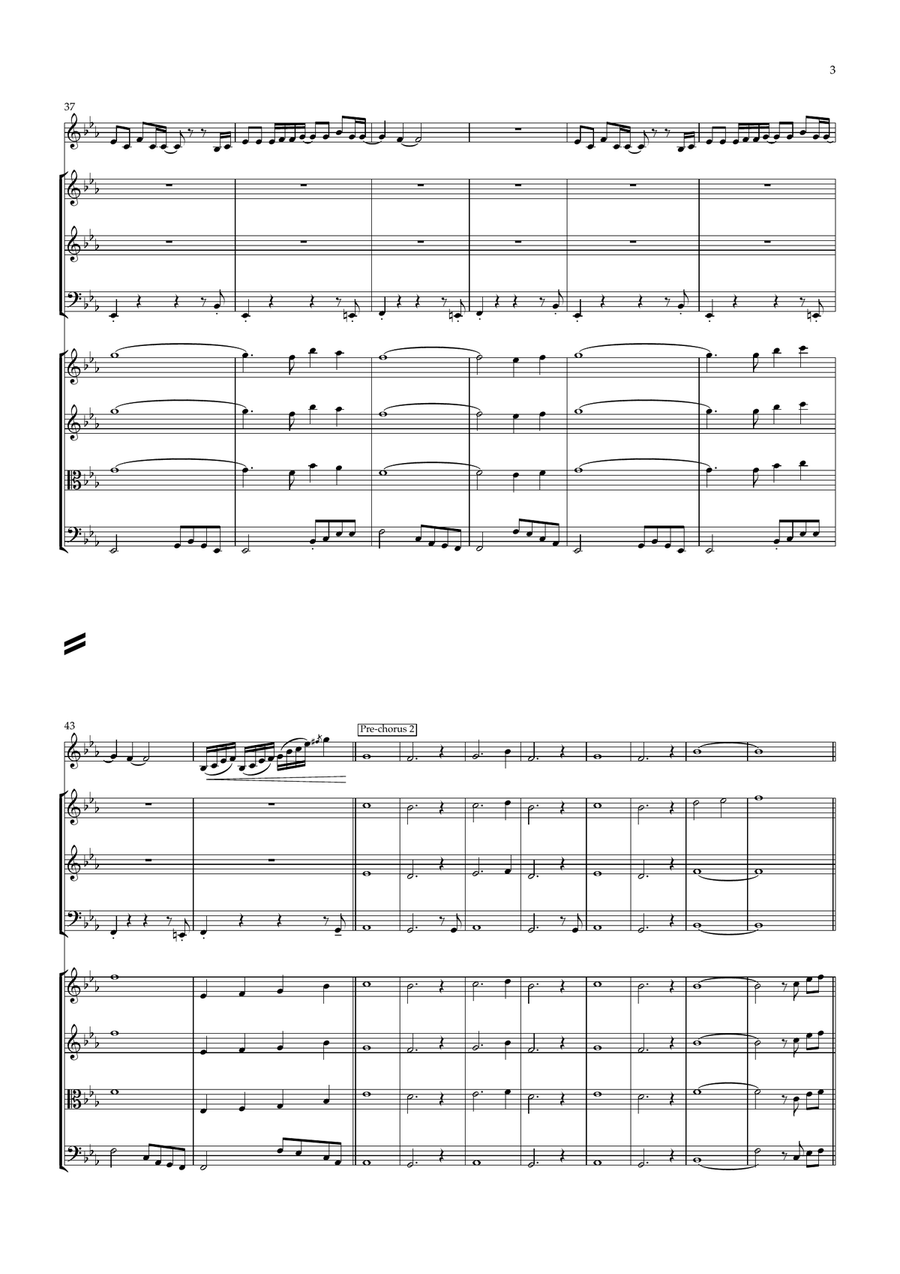 Valerie Large Ensemble scores gallery preview page 3