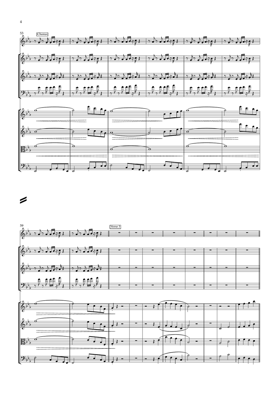 Valerie Large Ensemble scores gallery preview page 4