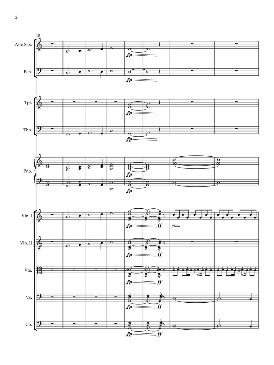 This Is Me Chamber Orchestra scores gallery preview page 2