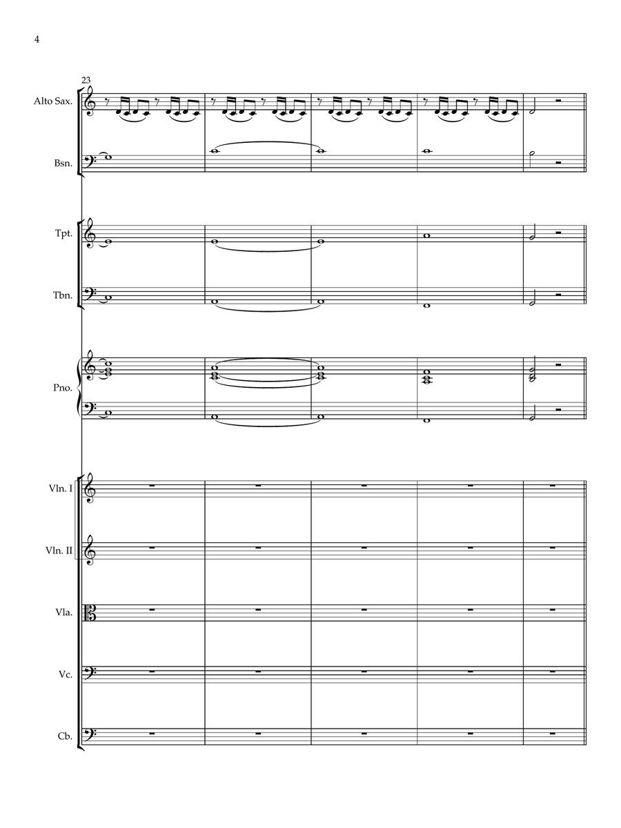 This Is Me Chamber Orchestra scores gallery preview page 4