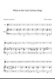 When to Her Lute Corinna Sings