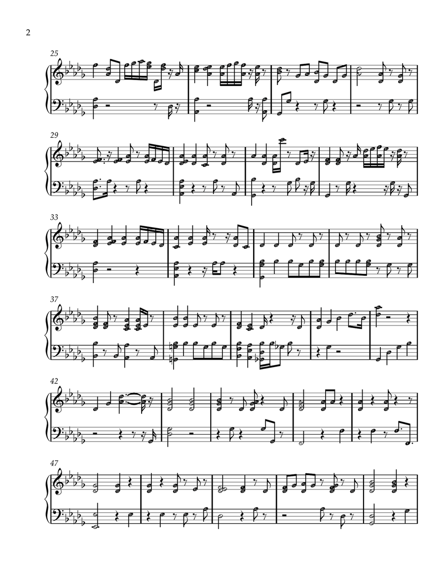 More To Lose More To Lose Easy Piano scores gallery preview page 2