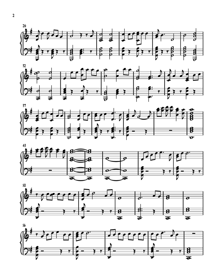 More To Lose More To Lose Piano Solo scores gallery preview page 2
