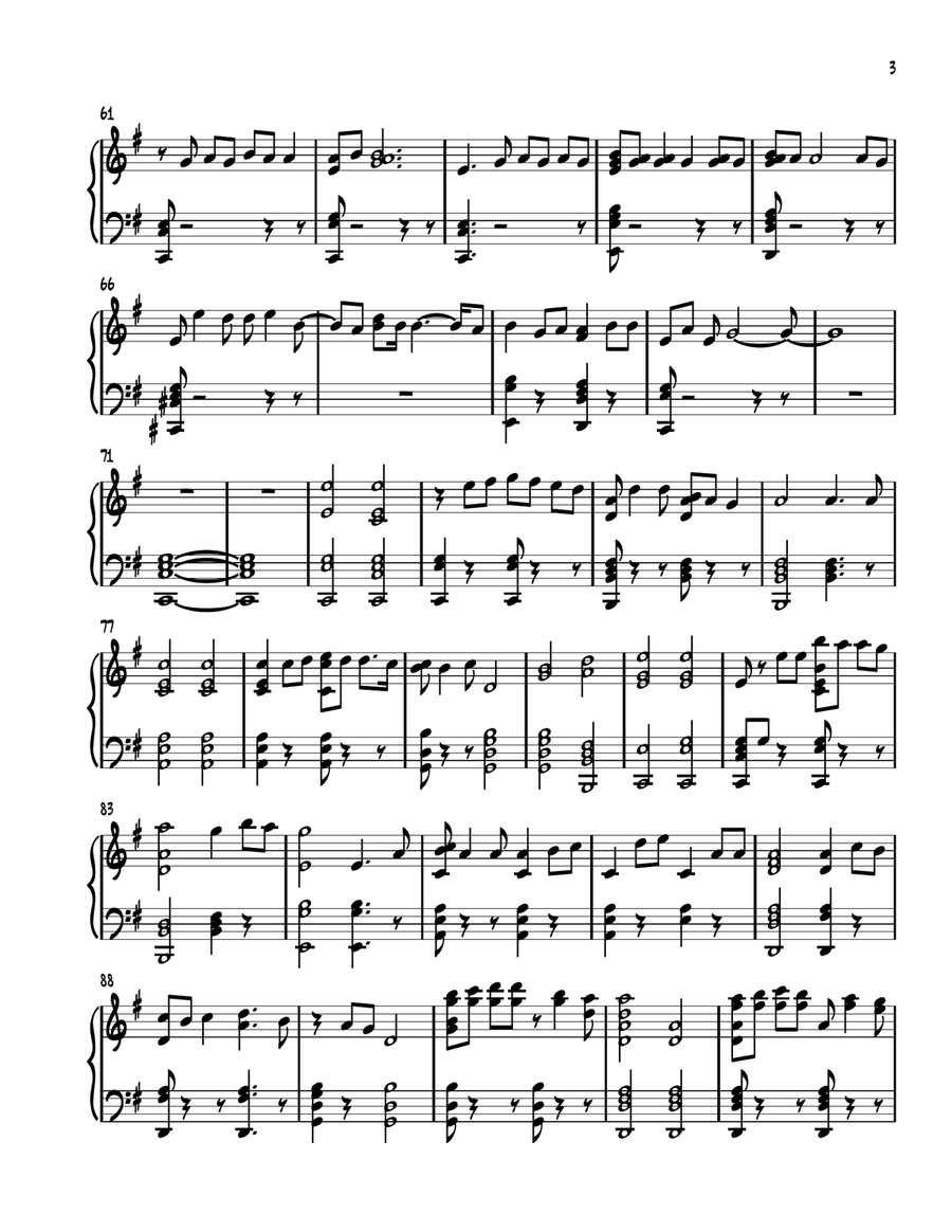 More To Lose More To Lose Piano Solo scores gallery preview page 3