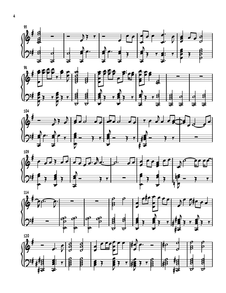 More To Lose More To Lose Piano Solo scores gallery preview page 4