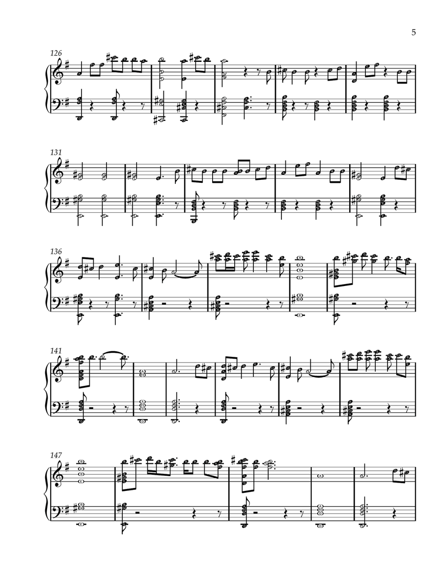 More To Lose More To Lose Piano Solo scores gallery preview page 5