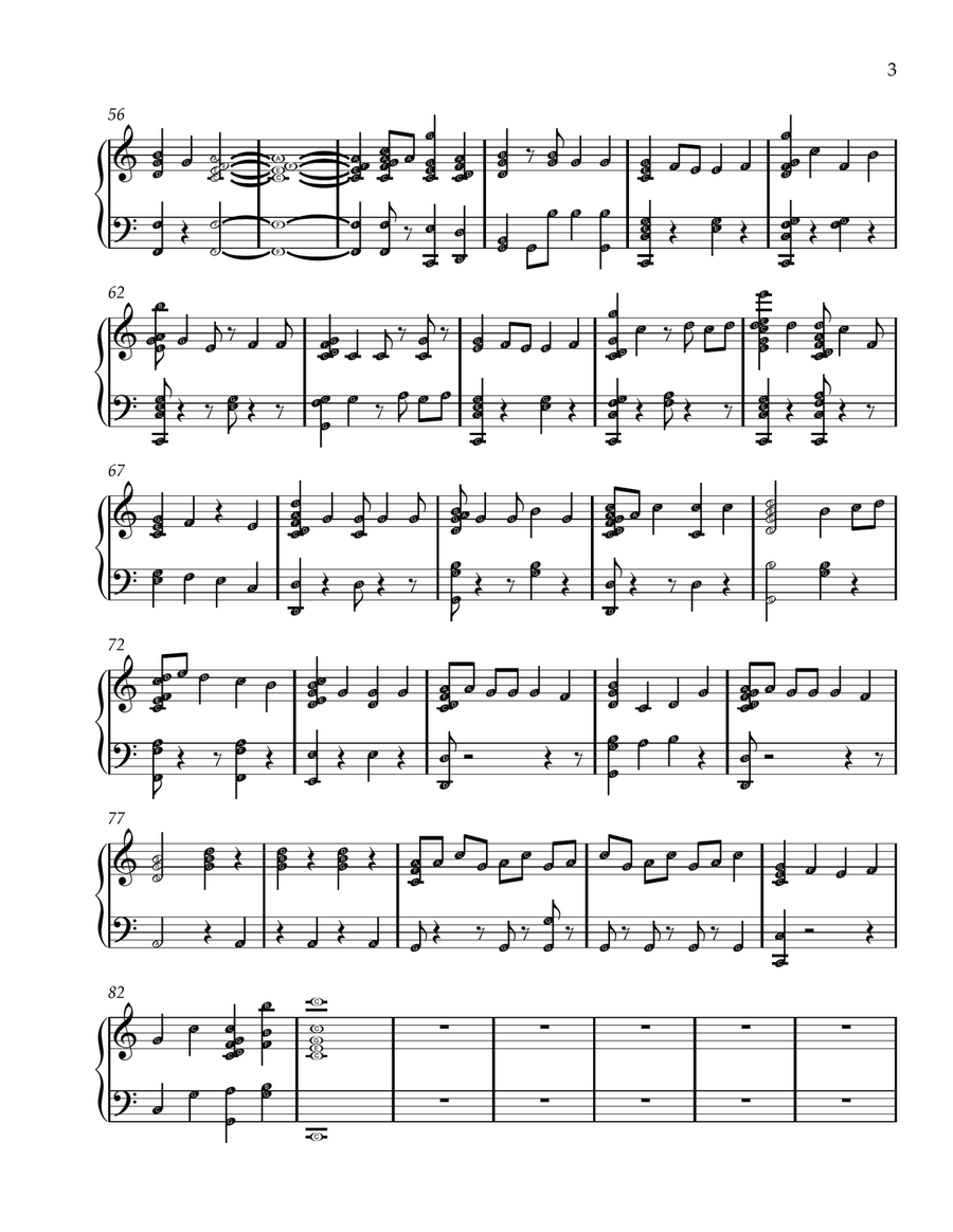 Tapestry Tapestry Easy Piano scores gallery preview page 3