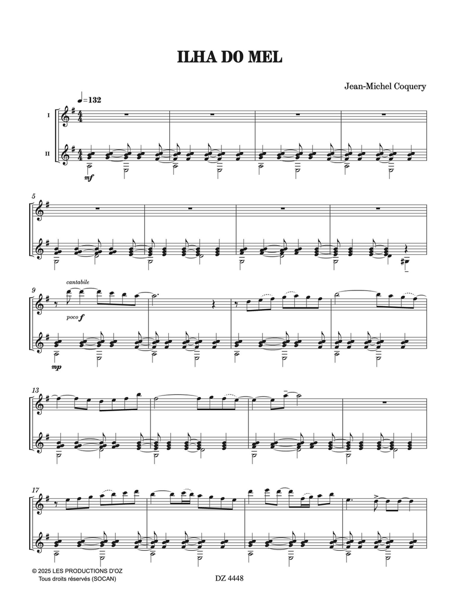 Ilha do Mel Ilha do Mel Classical Guitar scores gallery preview page 2