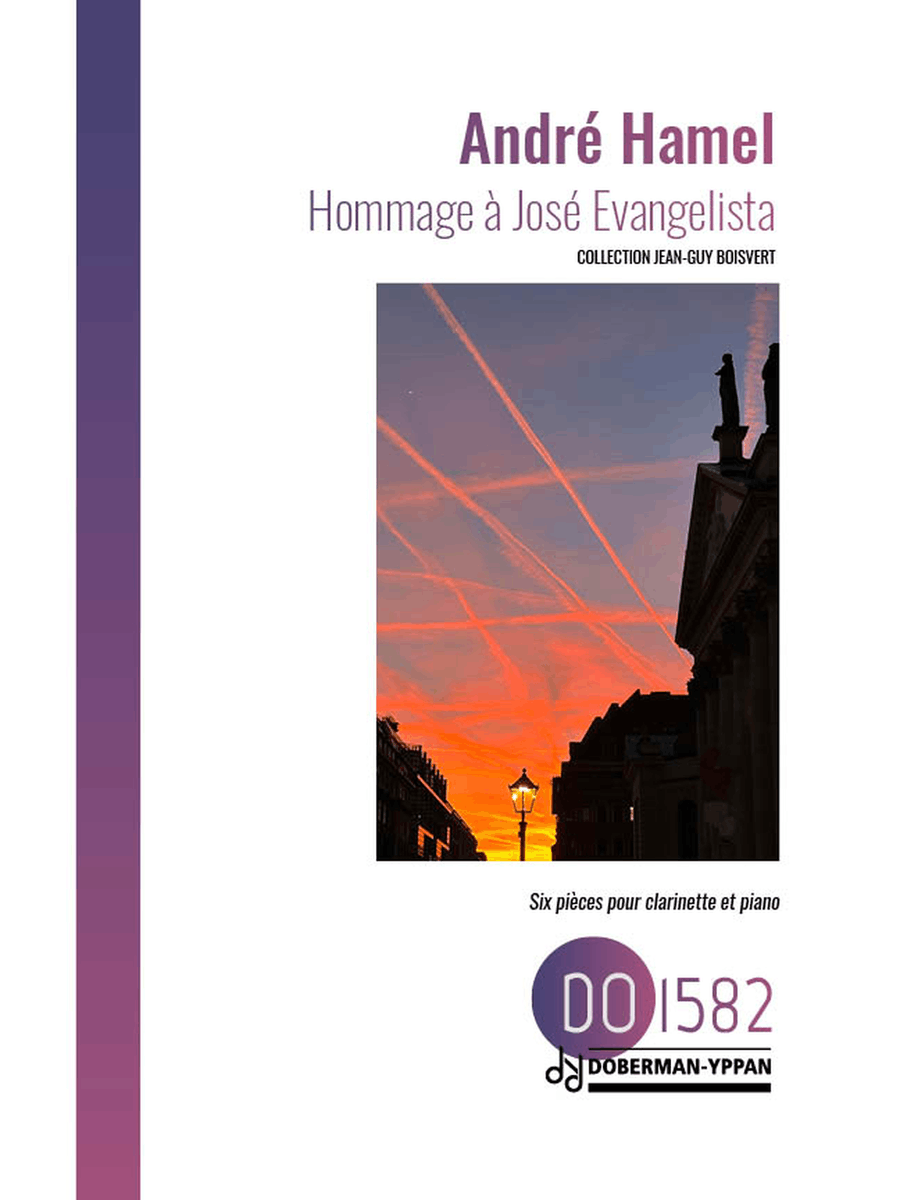 Hommage à José Evangelista Clarinet Solo scores gallery preview page 1