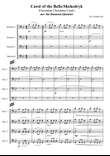 M. Leontovych - Shchedryk/Carol of the Bells (Ukrainian Christmas Carol), arr. for Bassoon Quartet