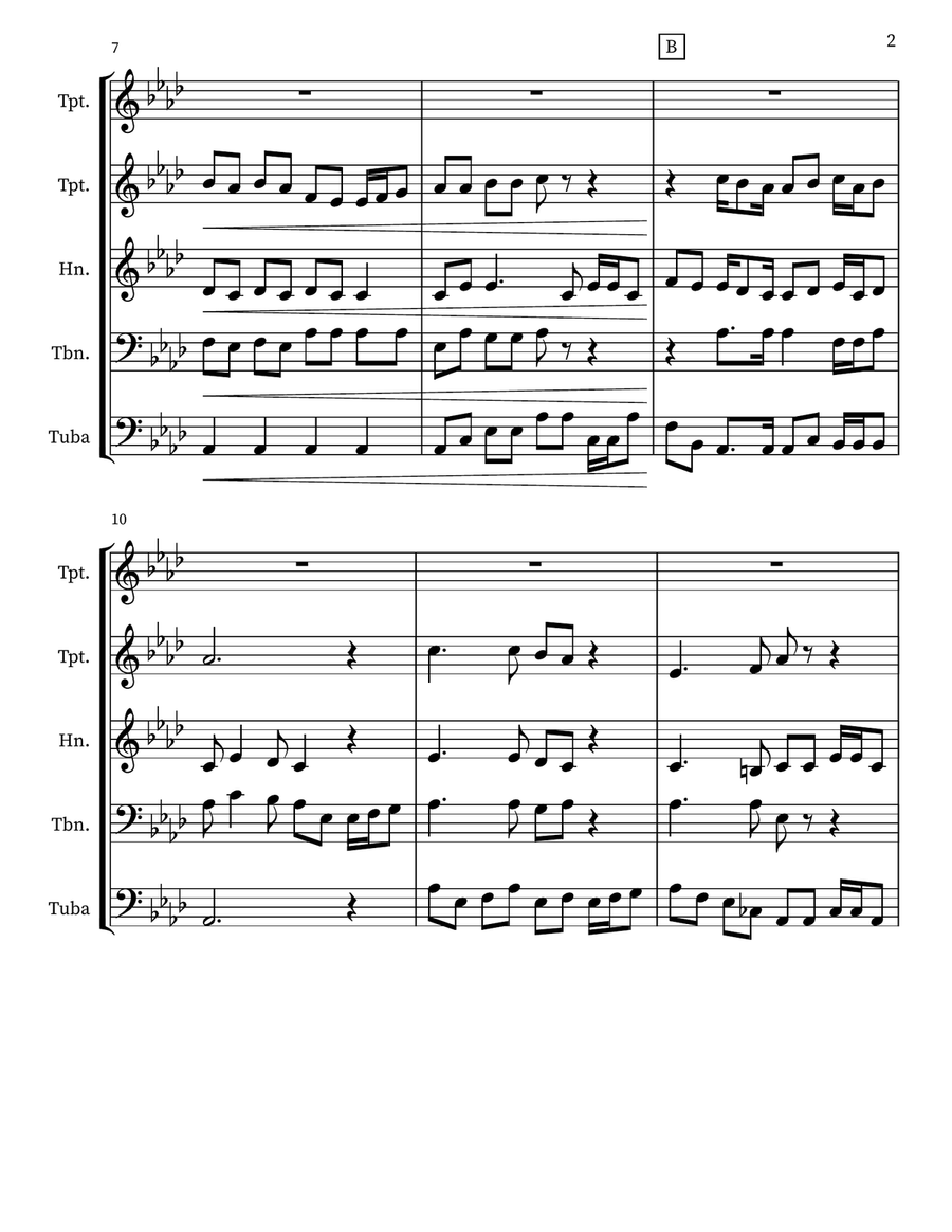 I'll Have A New Life Small Ensemble scores gallery preview page 2
