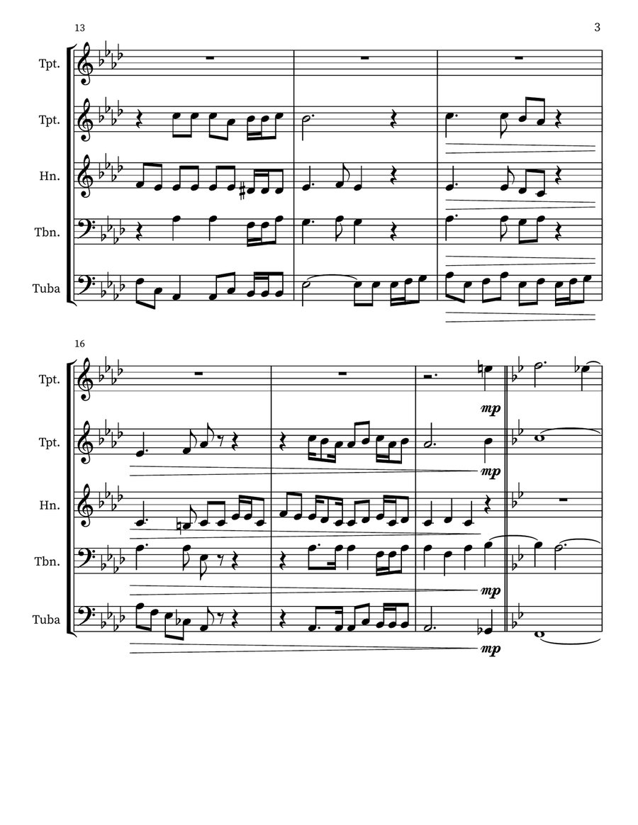 I'll Have A New Life Small Ensemble scores gallery preview page 3