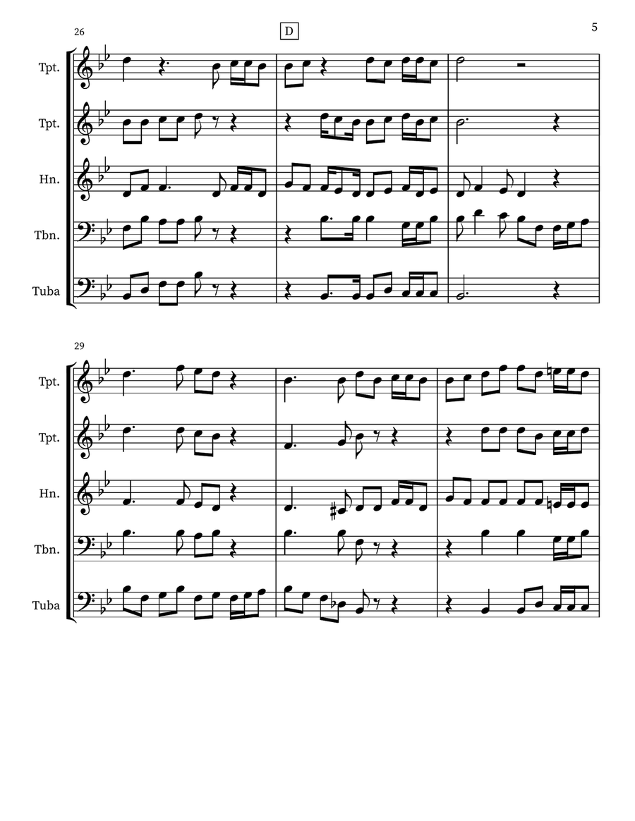 I'll Have A New Life Small Ensemble scores gallery preview page 5