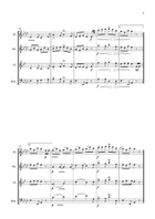 The Galloping Squire Woodwind Quartet scores gallery preview page 3