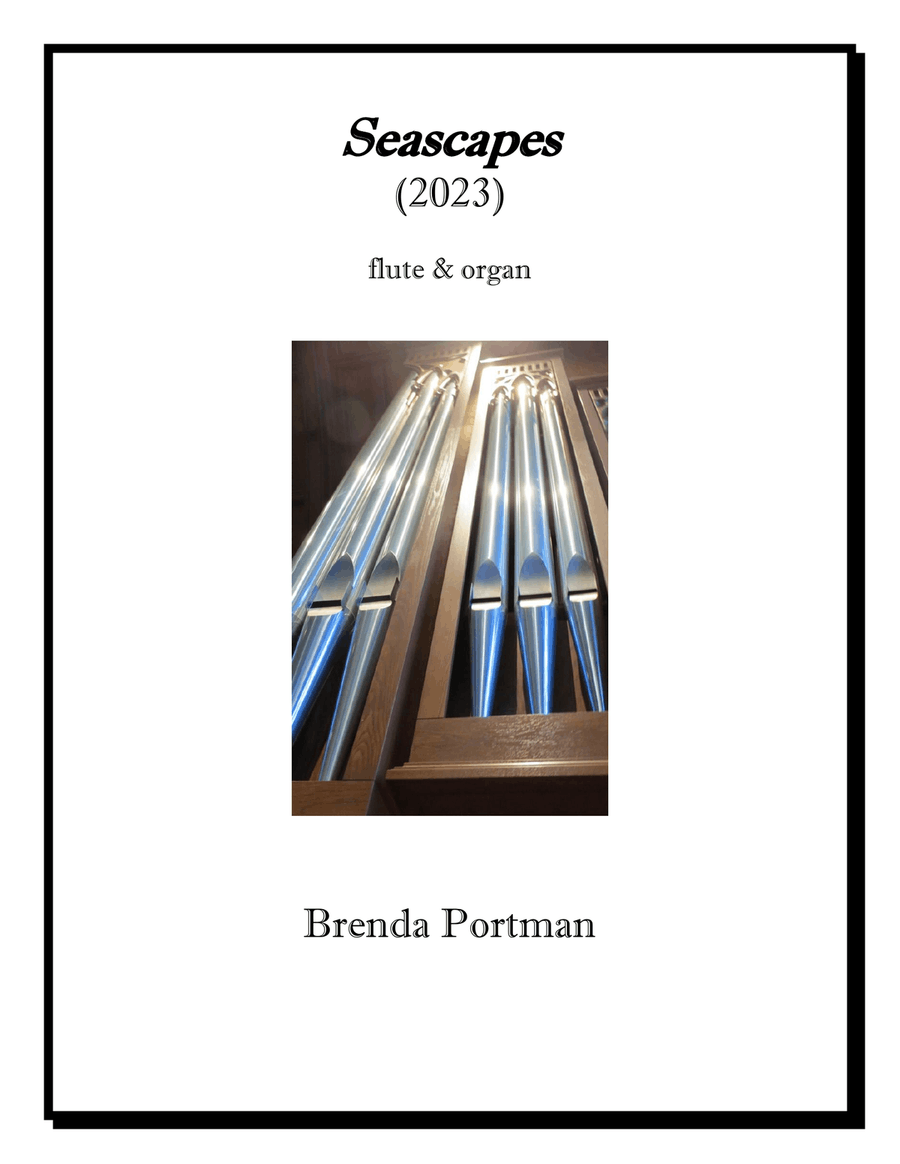 Seascapes for flute and organ Woodwind Duet scores gallery preview page 1